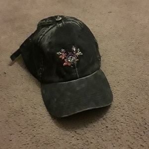 Acid Washed Flower Cap